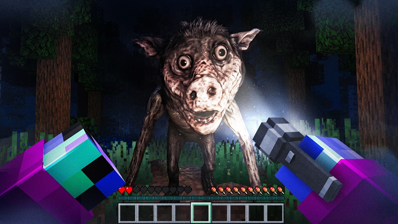 Minecraft's Forest Has Never Been Scarier...