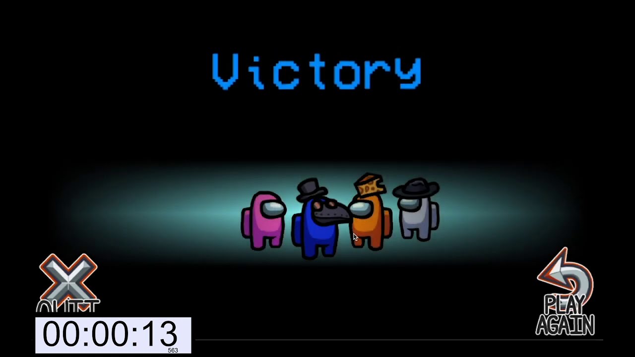 Among Us SPEEDRUN World Record 13.563, Crewmate%