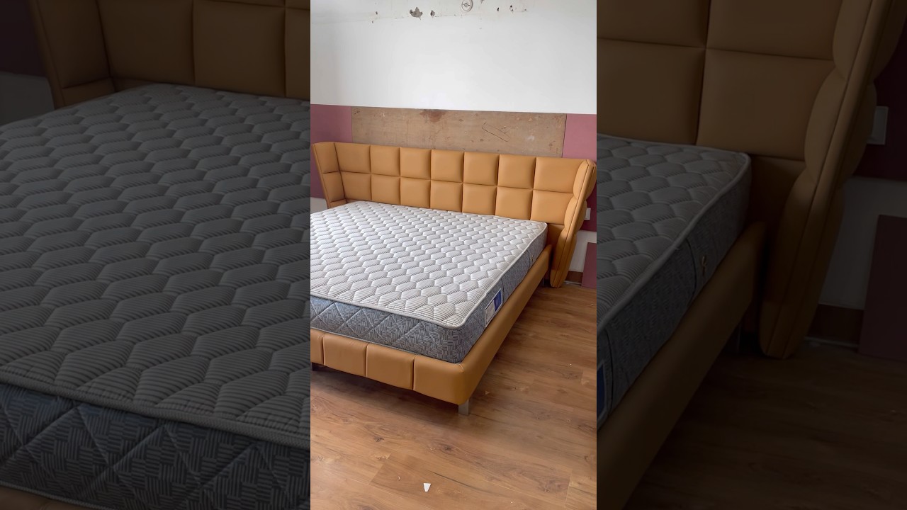 Stylish bed #newdesign #bedroominteriordesign #shortsvideo
