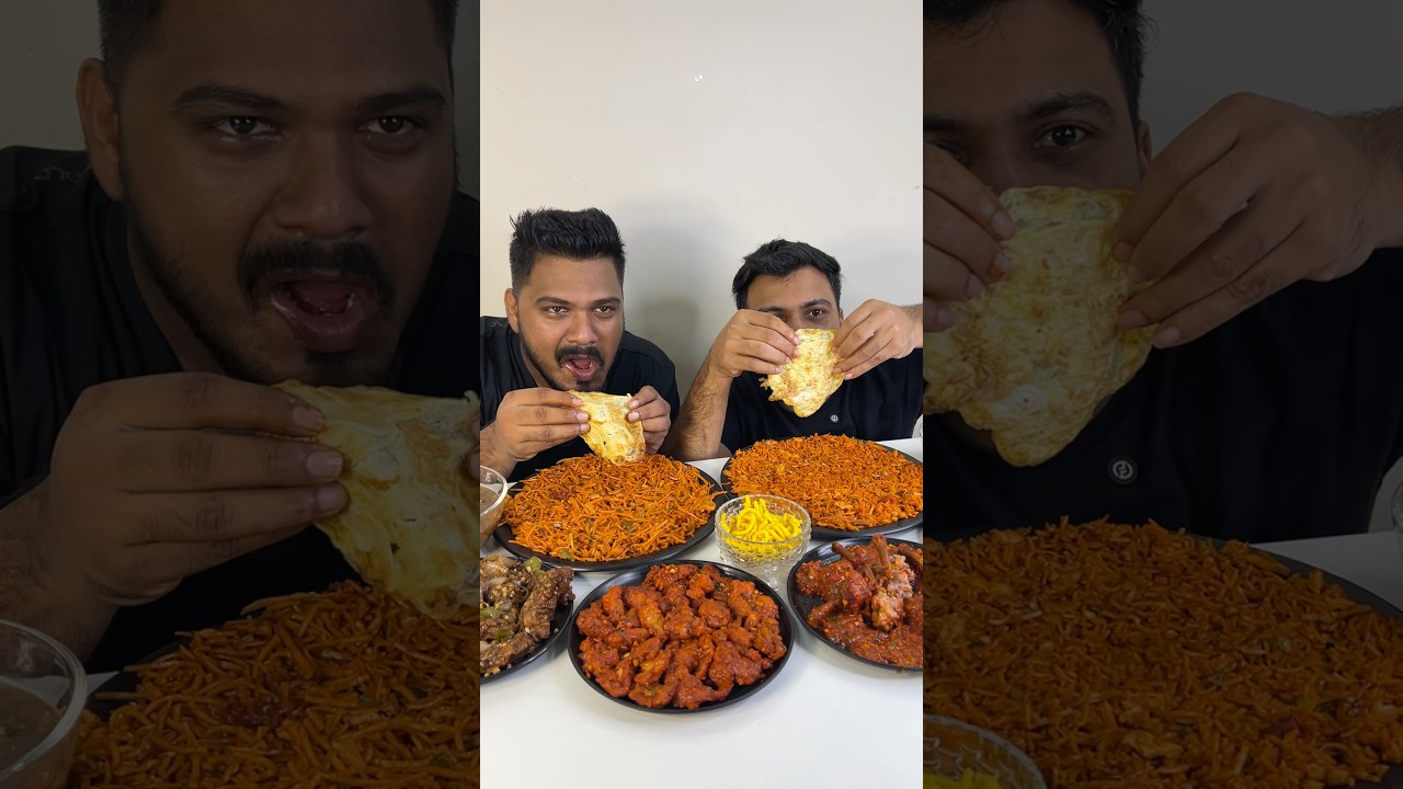 FASTEST CHINESE OMELETTE EATING CHALLENGE😱🔥 #shorts #mukbang #challenge