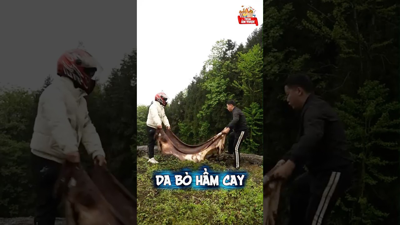 Tiểu Yến nhặt đống da bò hầm cay #food #cooking #trumamthuc