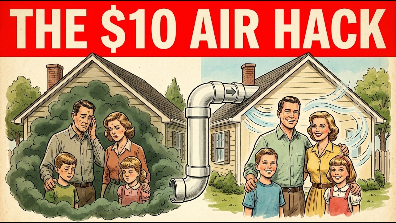The $10 Vent Hack That Beats a $2,000 CO2 Scrubber (Physics Explained)