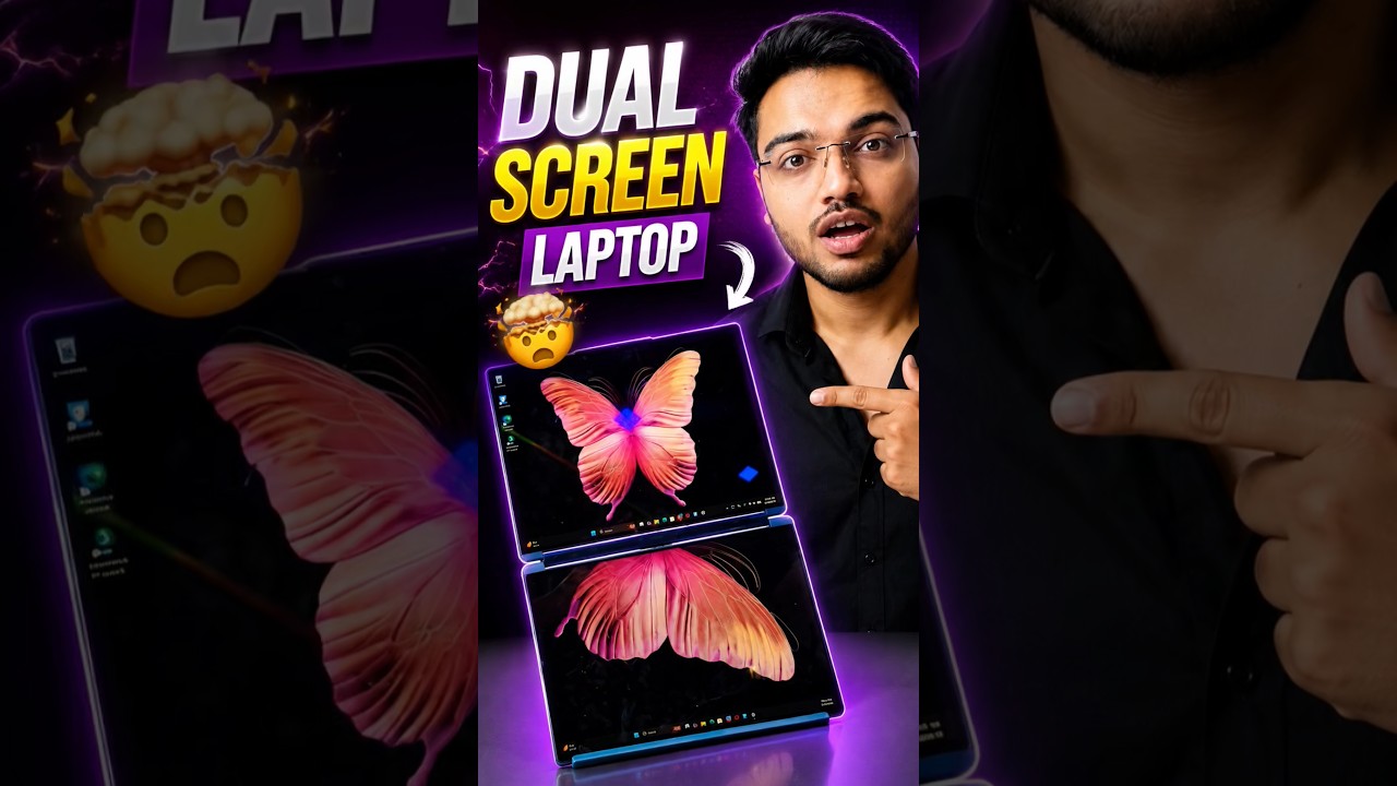 Dual Screen Lenovo ThinkPad Laptop 🤯
