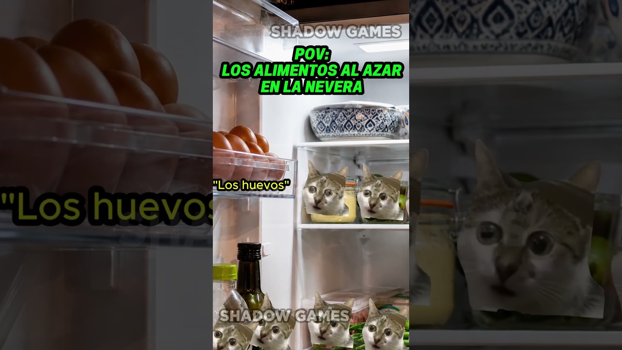 Los alimentos al azar en la nevera #storytime #funny