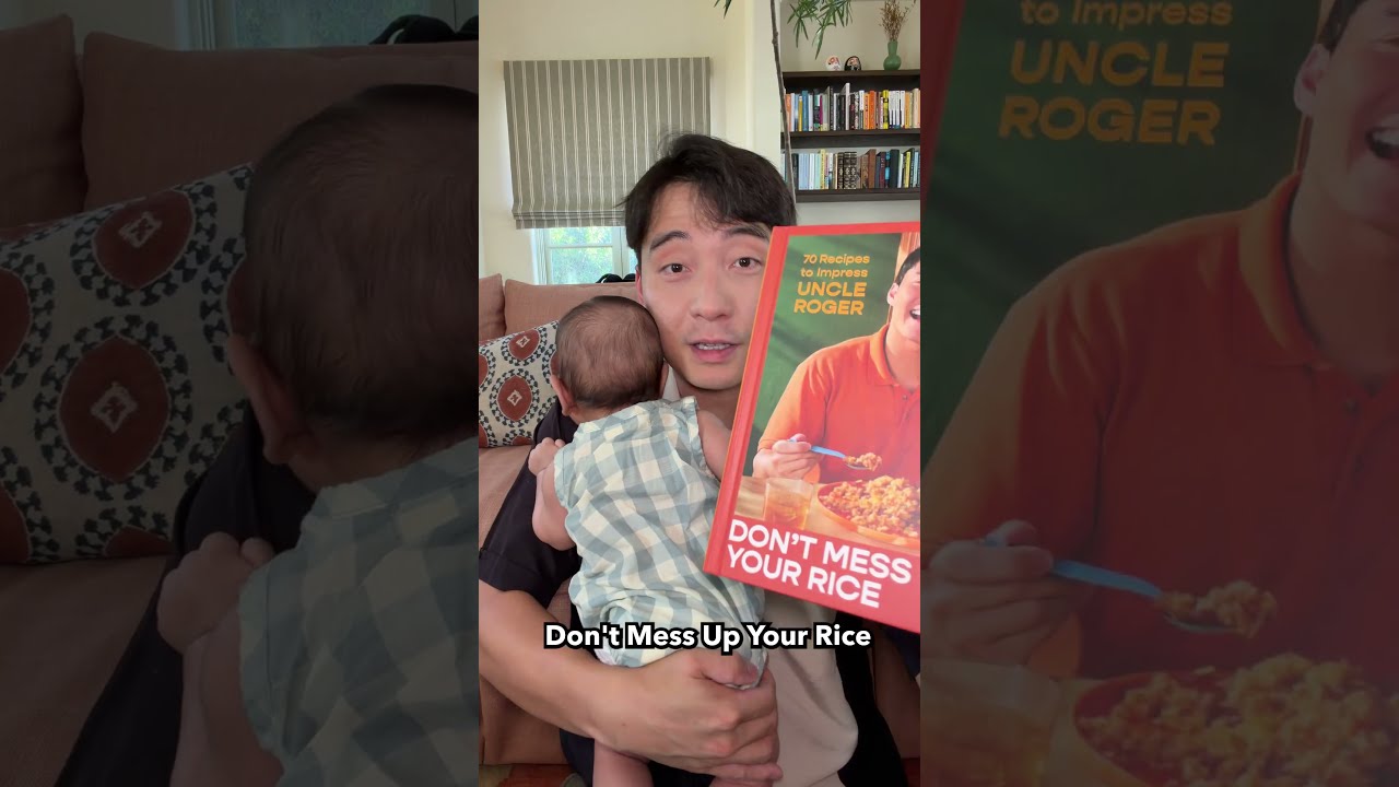 book tour announcement with unimpressed baby