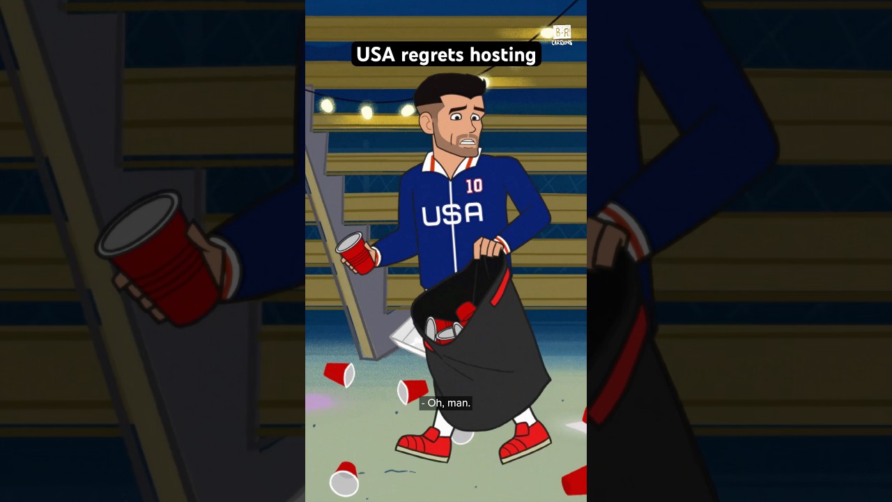 Lots of parking space at least 🇺🇸#pulisic #usa #worldcup #football #soccer