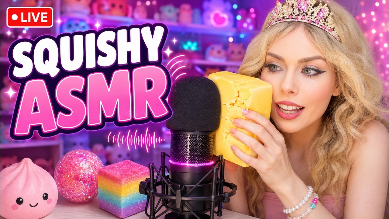 SQUISHY ASMR!!! Hurry join!!!