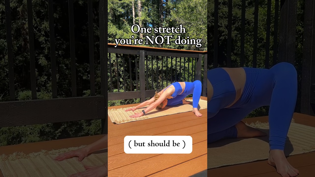 LOWER BACK PAIN & HIP MOBILITY ✨ #stretching #yoga #lowerbackpain