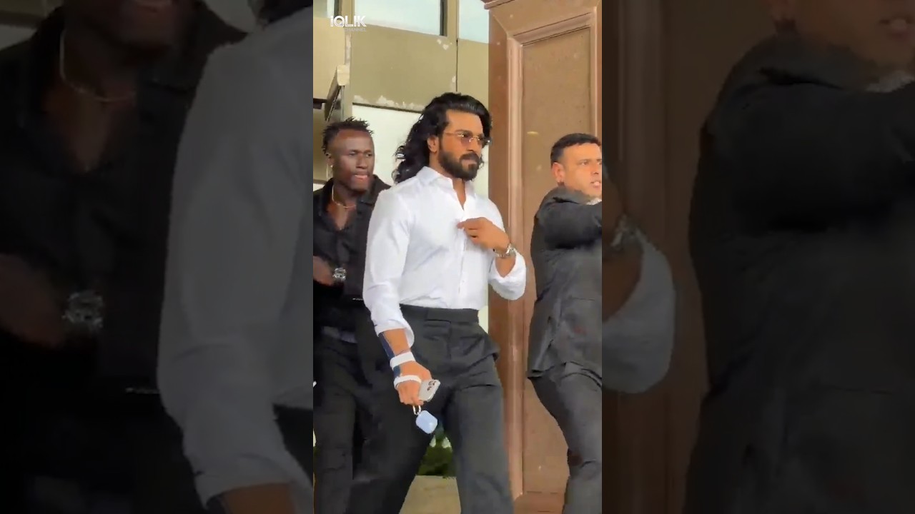 #RamCharan at Peddi Trailer Takeover Event, Mumbai