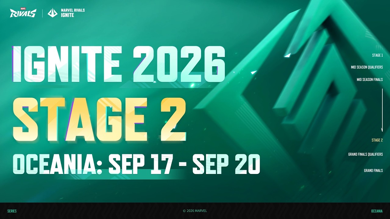 Marvel Rivals Ignite Stage 2 PAC-OCE [FEATS vs CHF] Group Stage Day 3