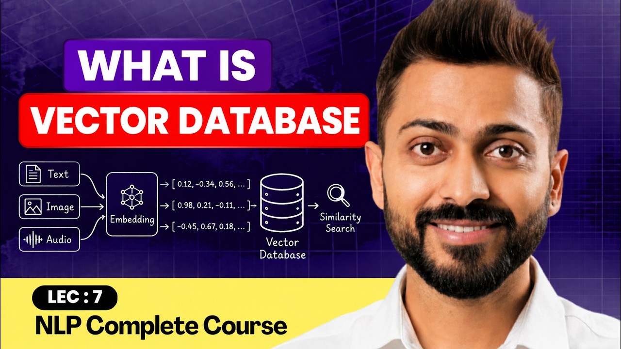 What is a Vector Database? | NLP Complete Course
