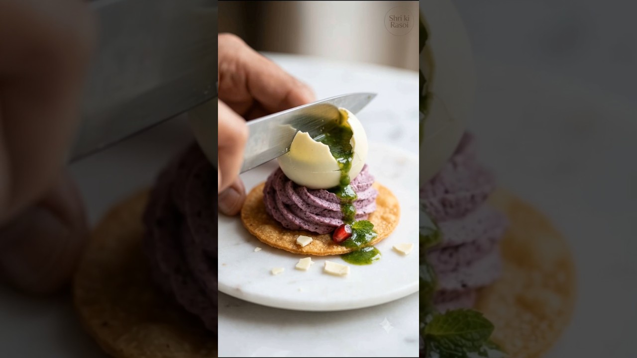सिर्फ 15 मिनट में तैयार 😯 यह Golgappa Amuse-Bouche #shorts #shortvideo #youtubeshorts #viral #yt