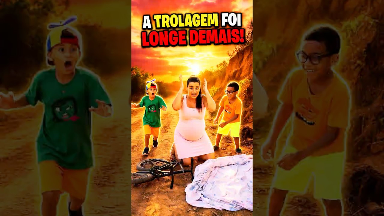 A trolagem foi longe demais #shorts #humor