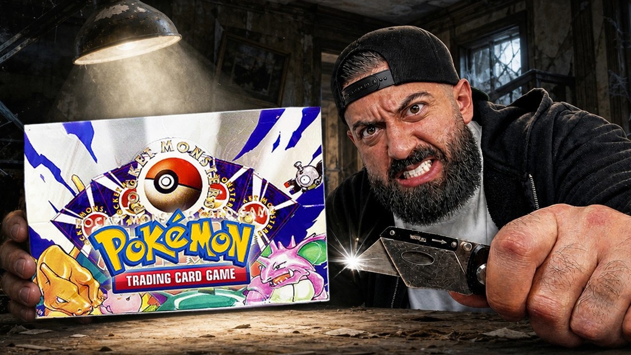 Unboxing The OLDEST Pokemon Cards Box in The World ($160,000)