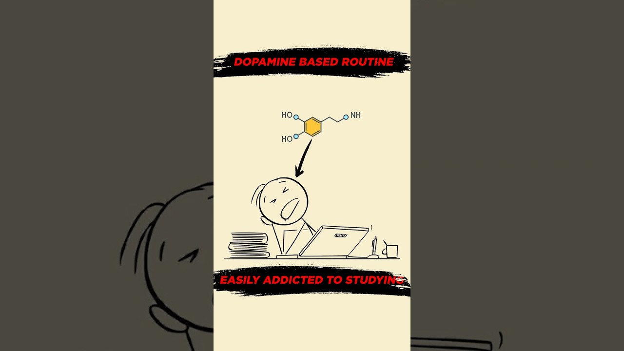 This DOPAMINE based routine got you EASILY ADDICTED to studying