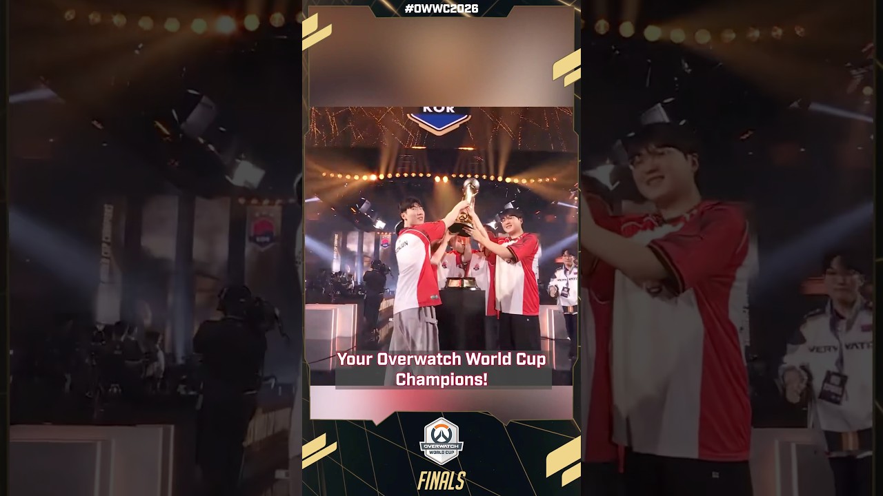 Still thinking about this one 🖐️🙂‍↕️Revisiting the moment Team KOR got that gold medal🥇 #OWWC2026