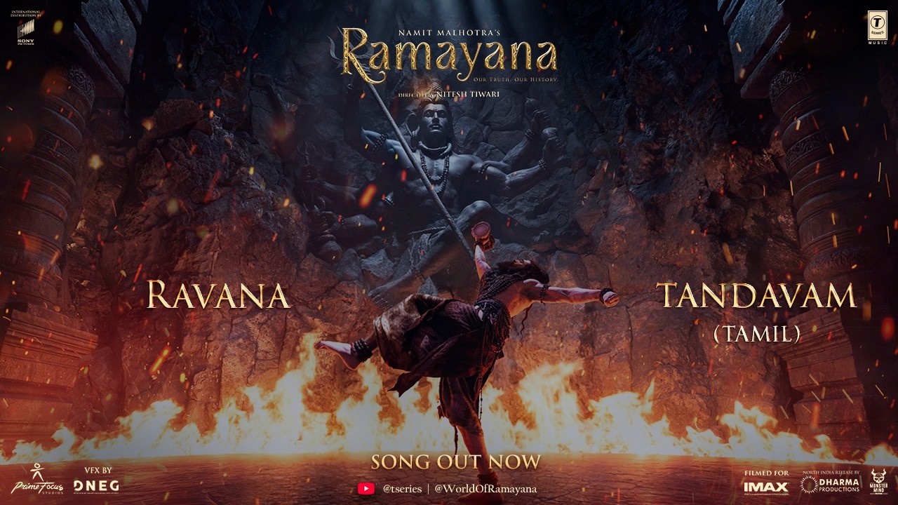 Ramayana: Ravana Tandavam (Song) | Ranbir, Yash | Namit M, Nitesh T | AR Rahman, Anirudh,GV Prakash
