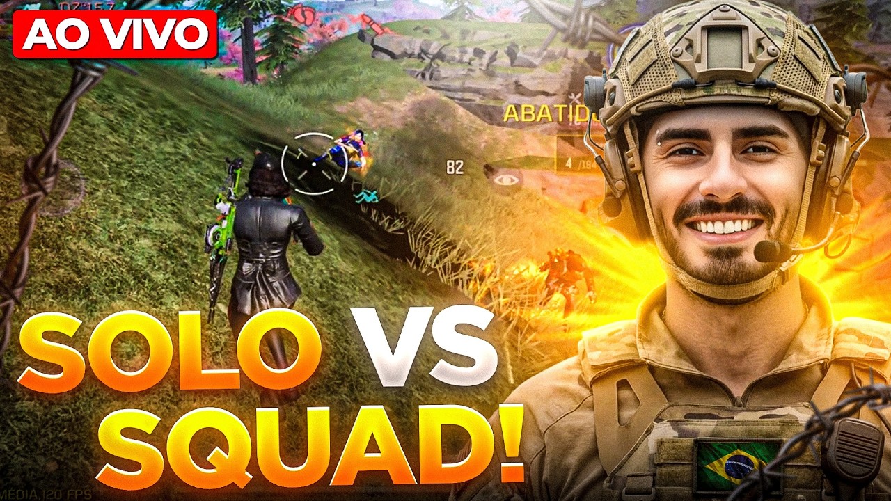 🔴 SOLO vs SQUADS - COD: MOBILE