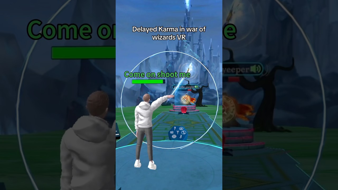 Delayed Karma in War of Wizards VR