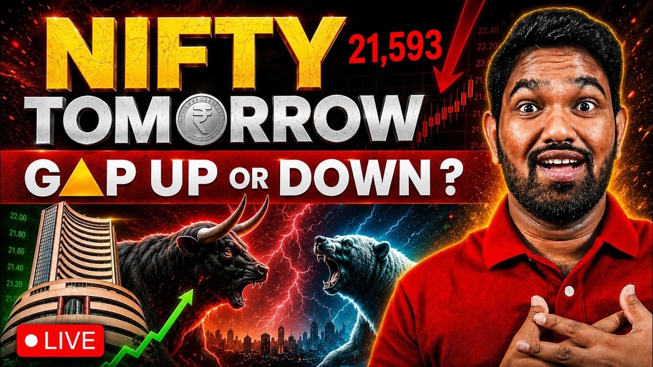 🔴Nifty Monday Gap Up or Down?  | Nifty & Sensex Prediction Tomorrow | 6 Sep | Investographer