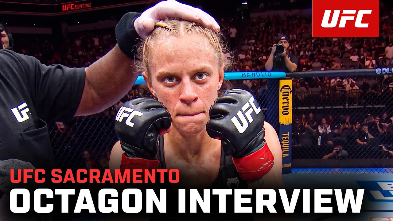 Carli Judice Octagon Interview | UFC Sacramento