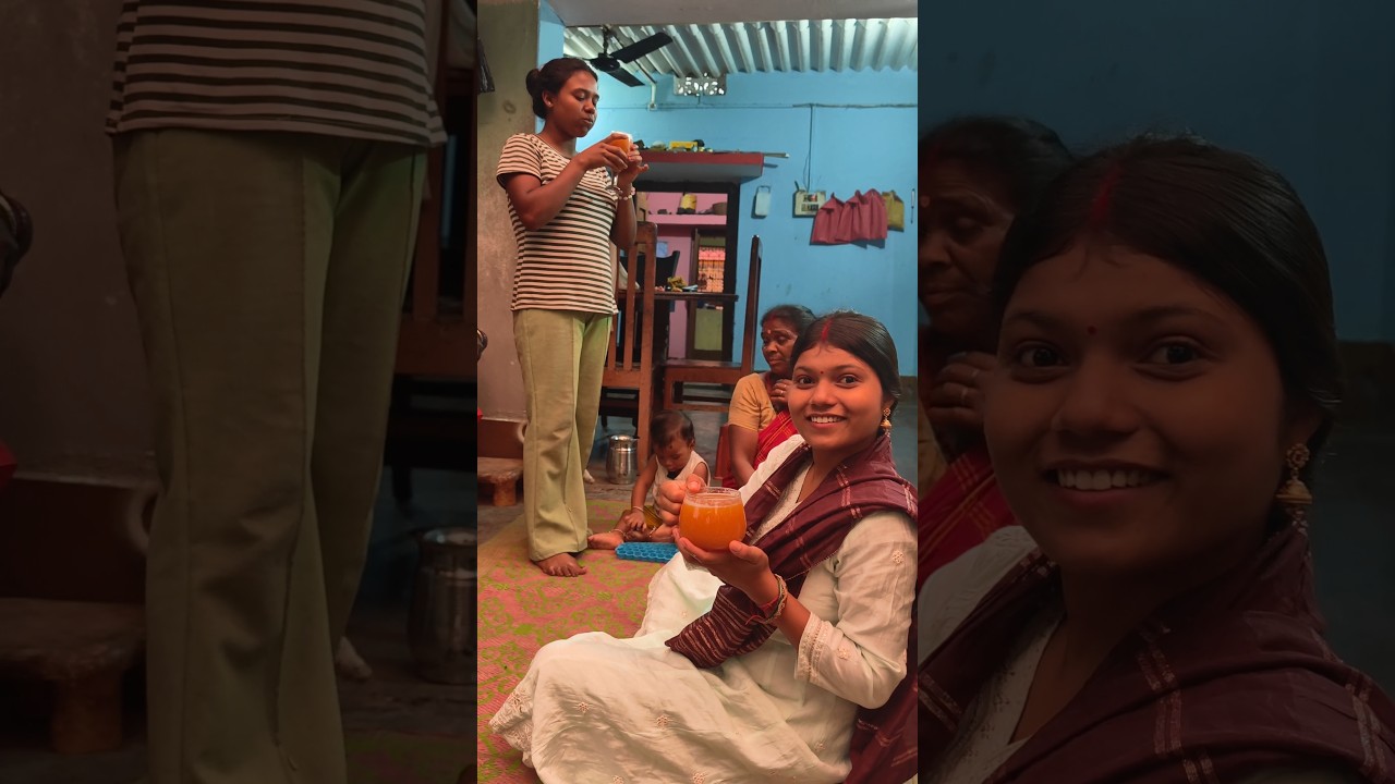 मम्मी मेरी बनाई ड्रिंक नहीं पी #minivlog #dailyvlog #shortvideo #villagevlog #familyvlog