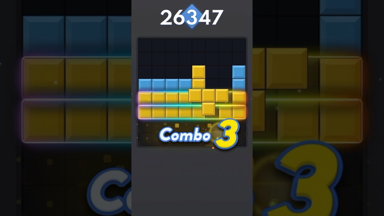 Block Blast gameplay 20*6 #blockblast #gaming #speedrun