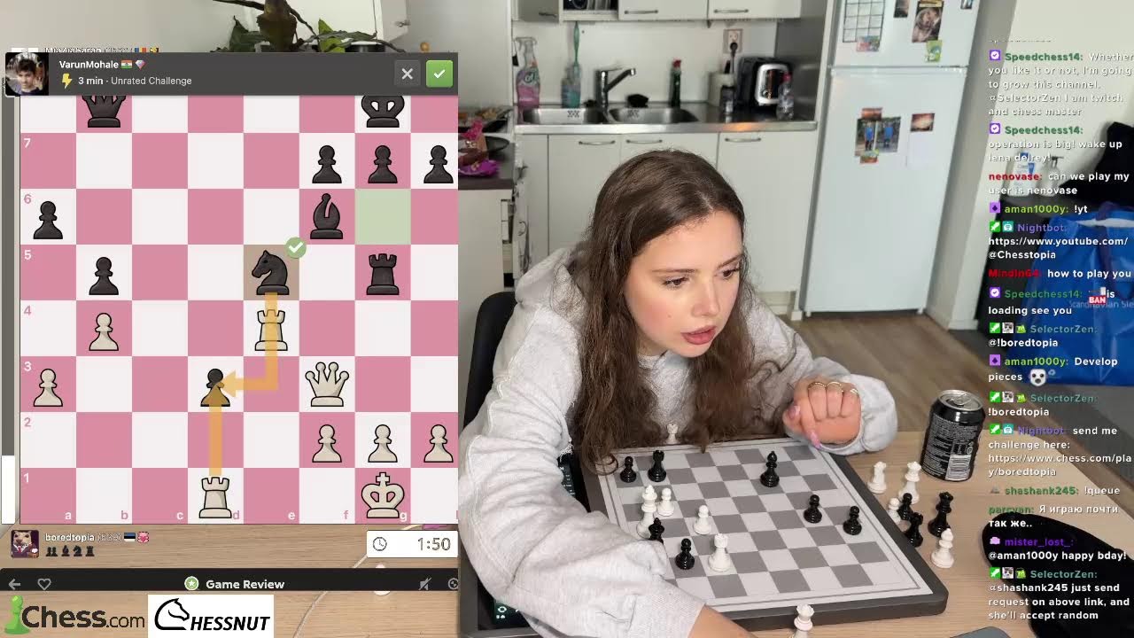 playing viewers yayyyy !chessnut