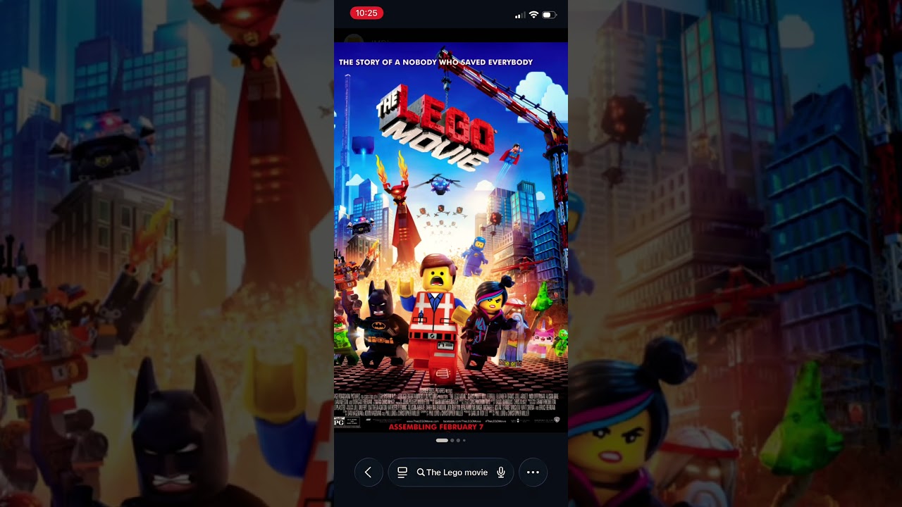 The Lego movie  ￼