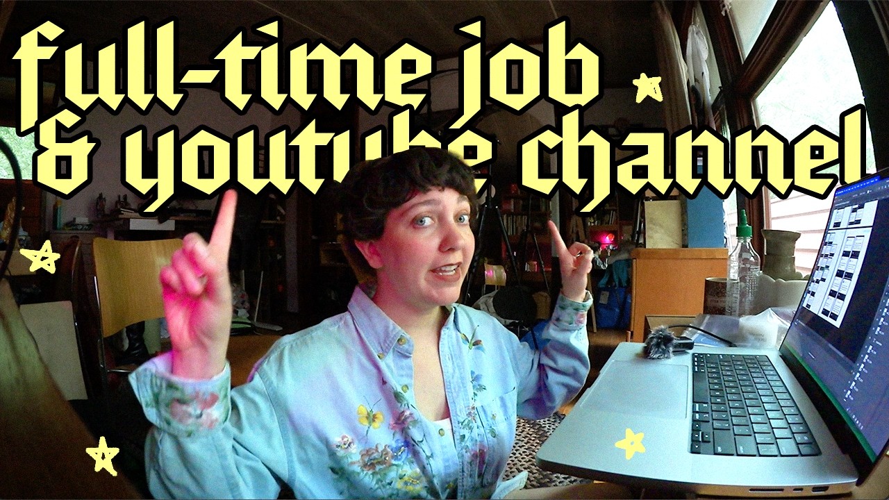 How to balance a full-time job & a youtube channel 💫 (ask me anything)