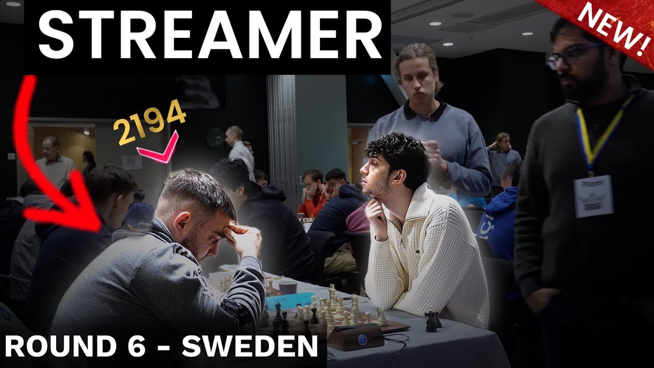STREAMER vs STREAMER in an OFFICIAL Chess Tournament