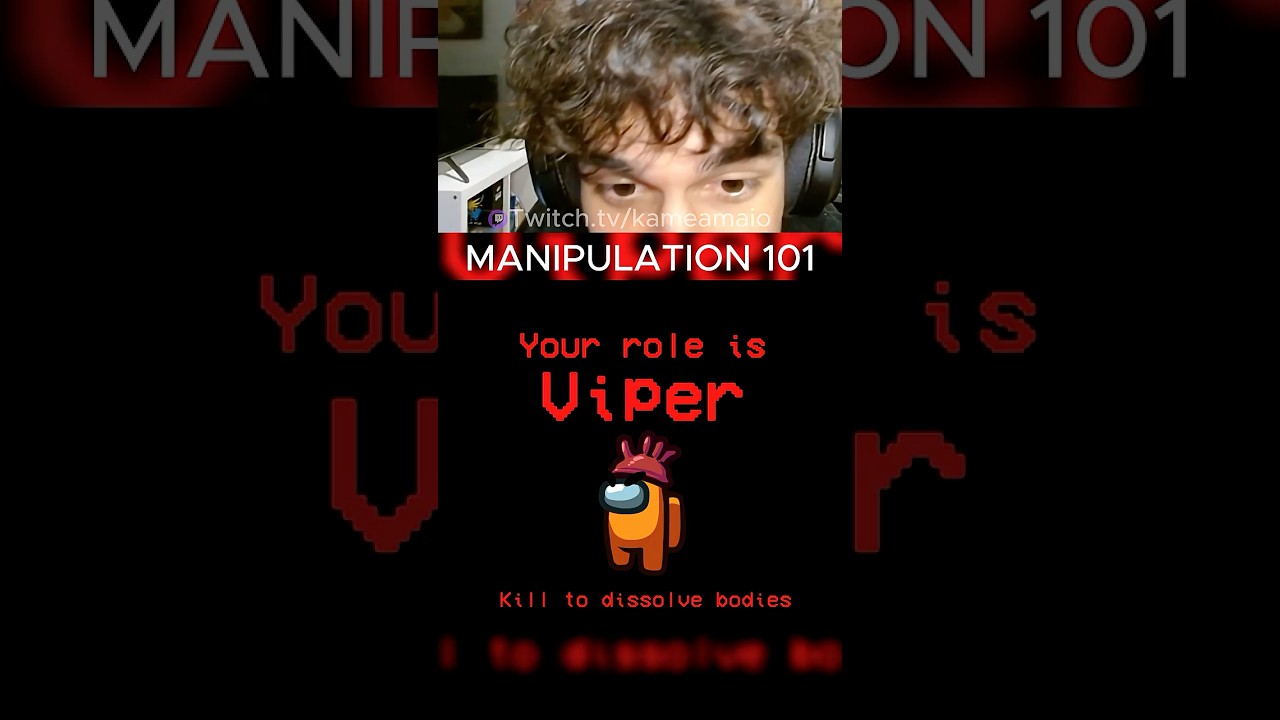 MANIPULATION 101 #amongus #youtubeshorts