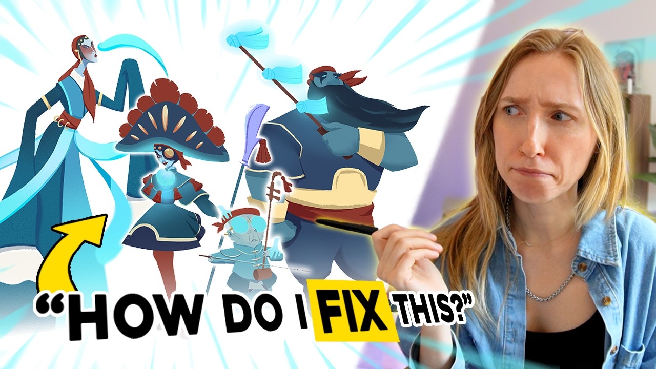Pro Artist Fixes Your Colours