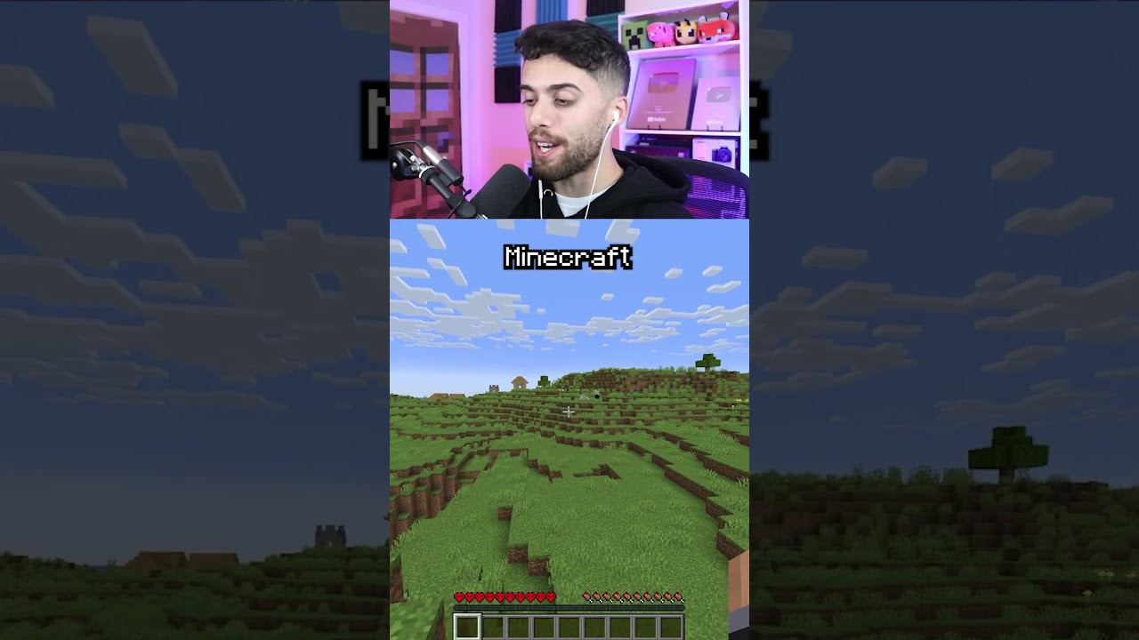 minecraft but jumping = random item