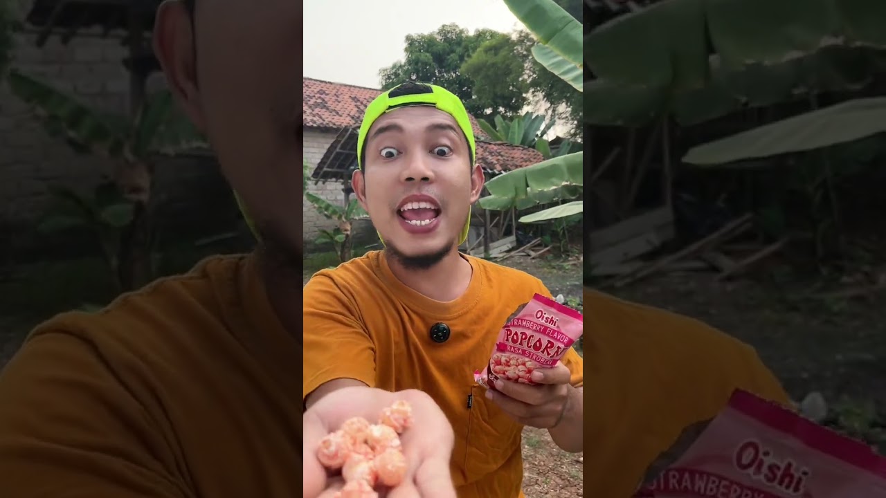 Asli keras banget 😱😤 #shorts #mukbang #jajanan
