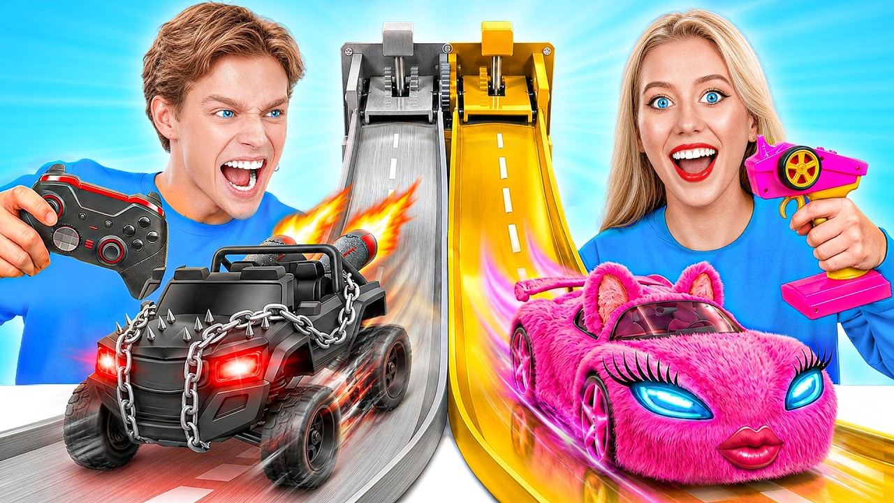 We Build Crazy Cars | Boys vs Girls Challenge by Multi DO Smile