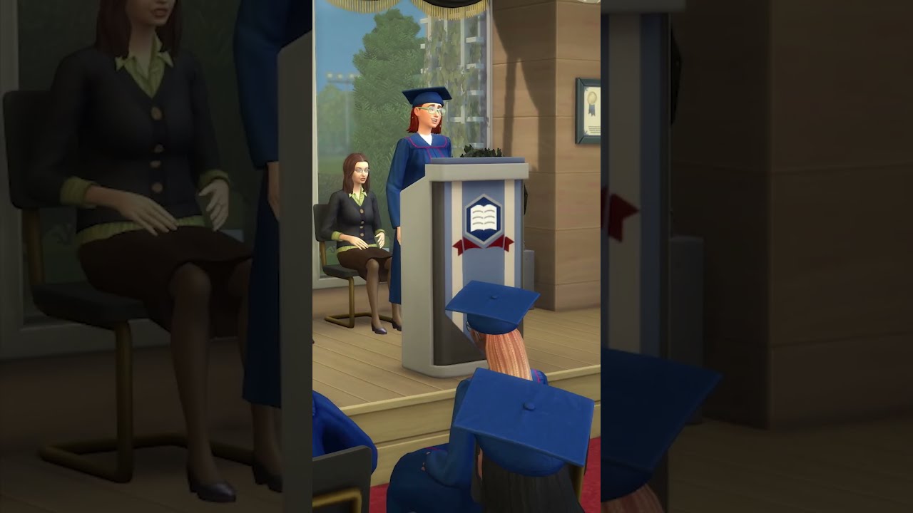 class is in session🎒📗✏️ #RockridgeHeights #highschool  #sims4