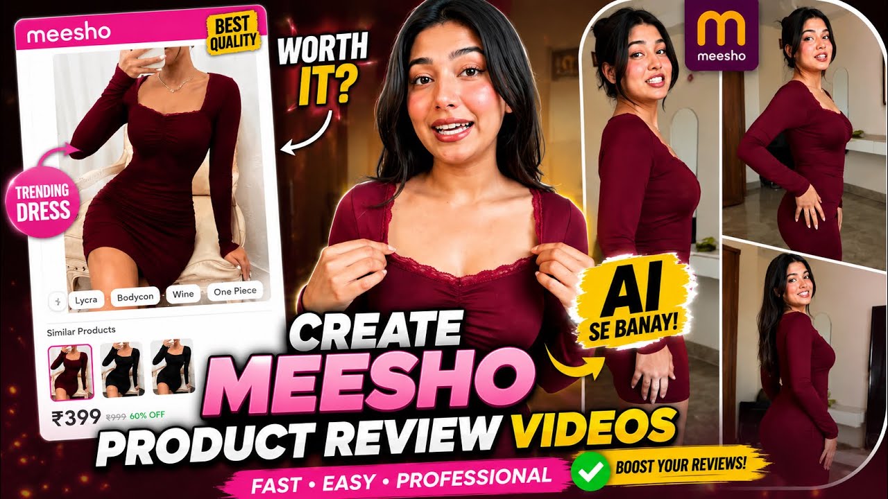 How To Create Meesho Products Ai Video for FREE | Ai Se Meesho Prodouct Video Kaise Banaye