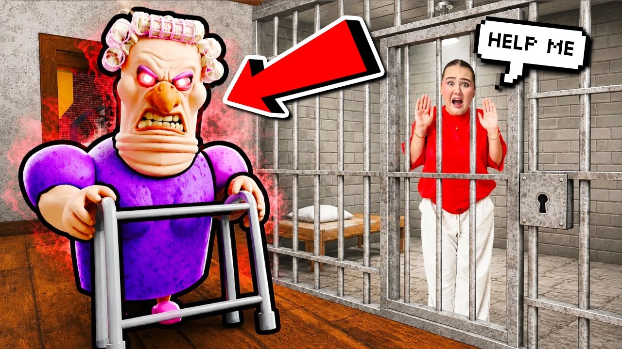 I ESCAPED EVIL GRANDMA IN ROBLOX..