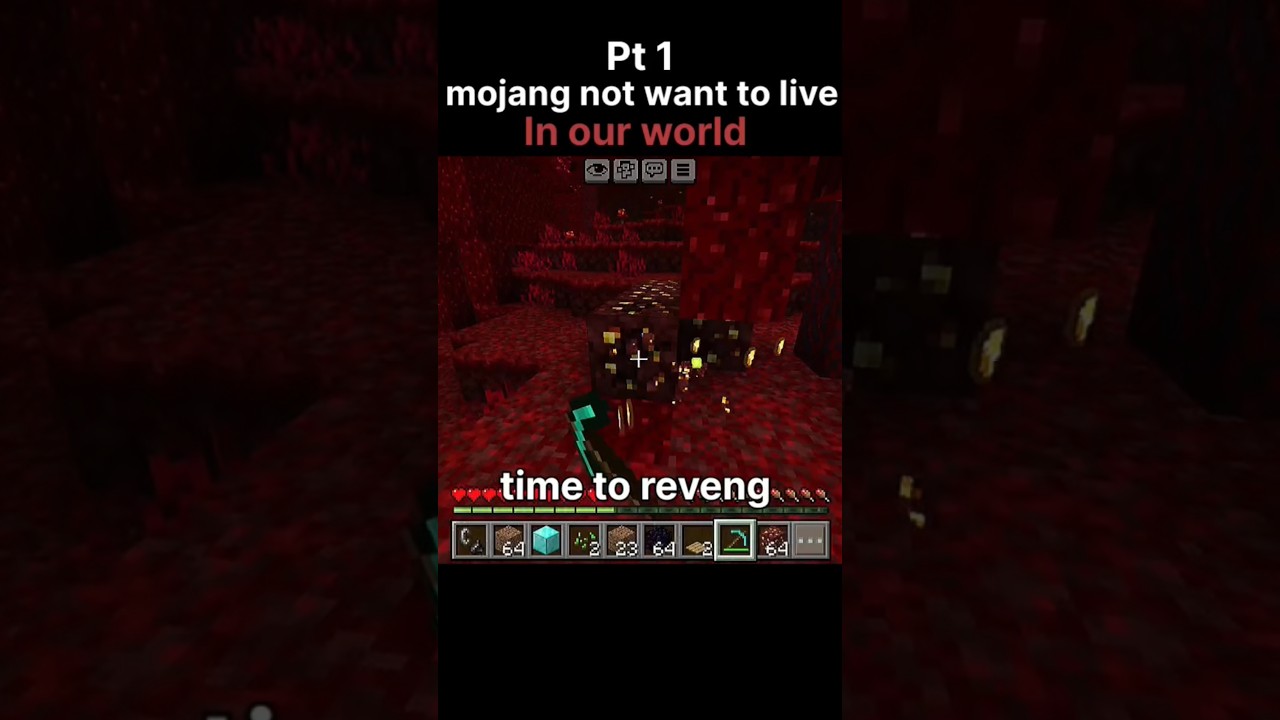 Mojang Refused To Let Me Play My World 💀#Minecraft #Shorts #minecraftfunny