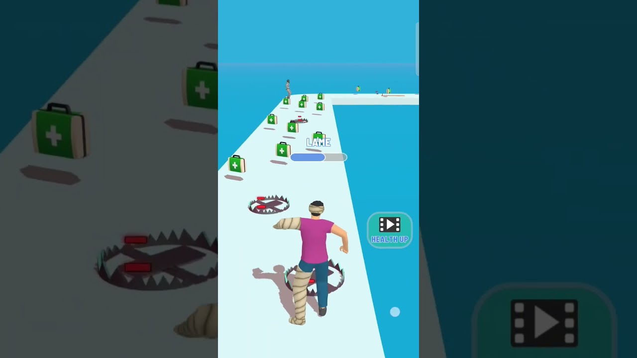 I Reached Level 48 in Healthy Runner! 😱🔥 #games #videogame #shortsfeed #trending #shorts