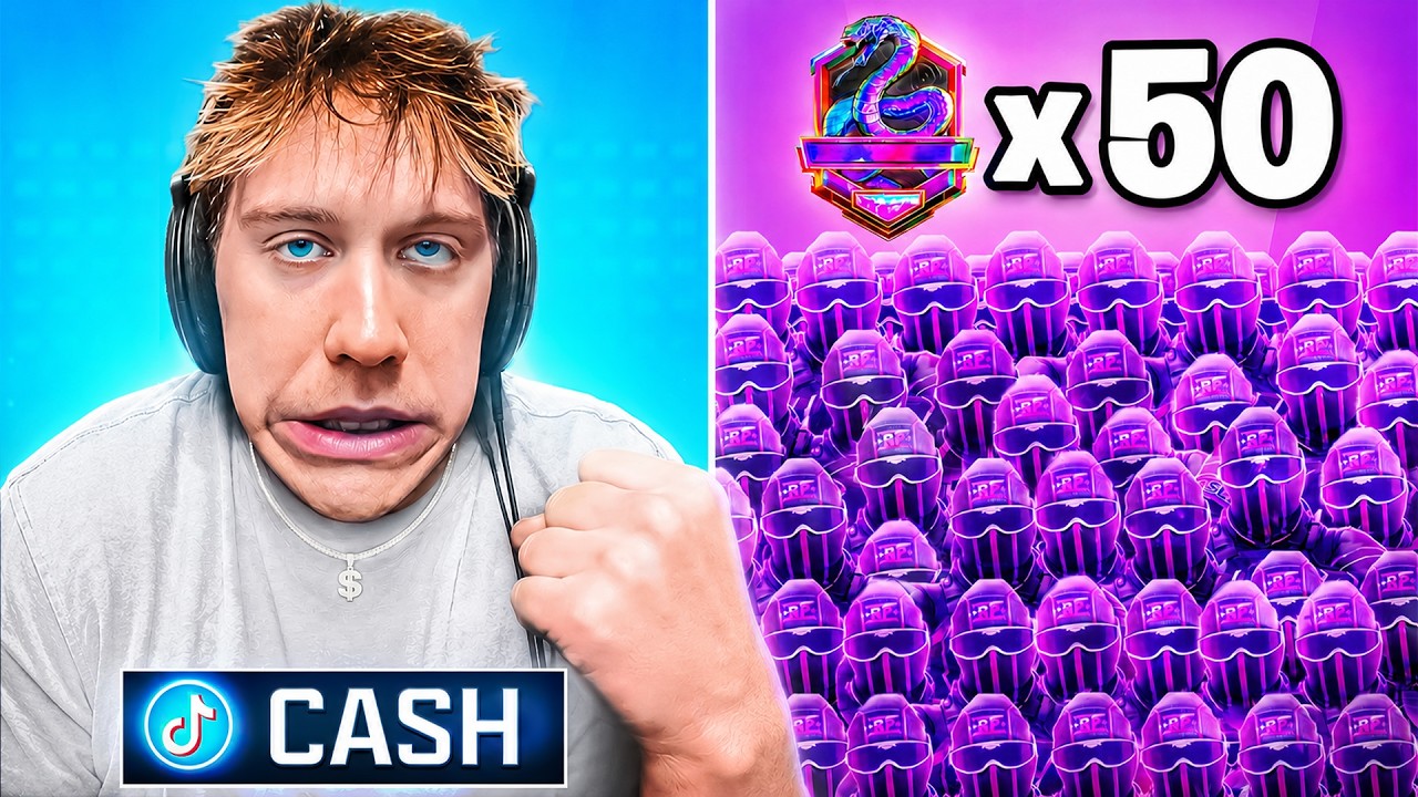 Can 50 IRIDESCENT Players Beat CASH4KILLS?