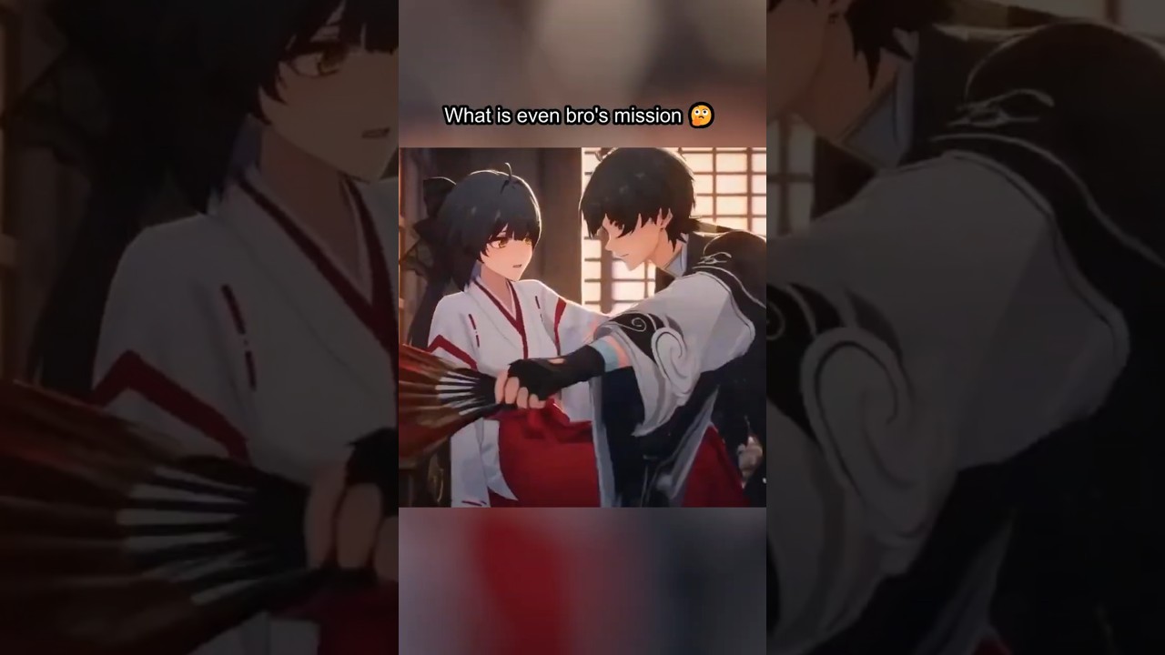 Whats is even bro's mission? 🤔