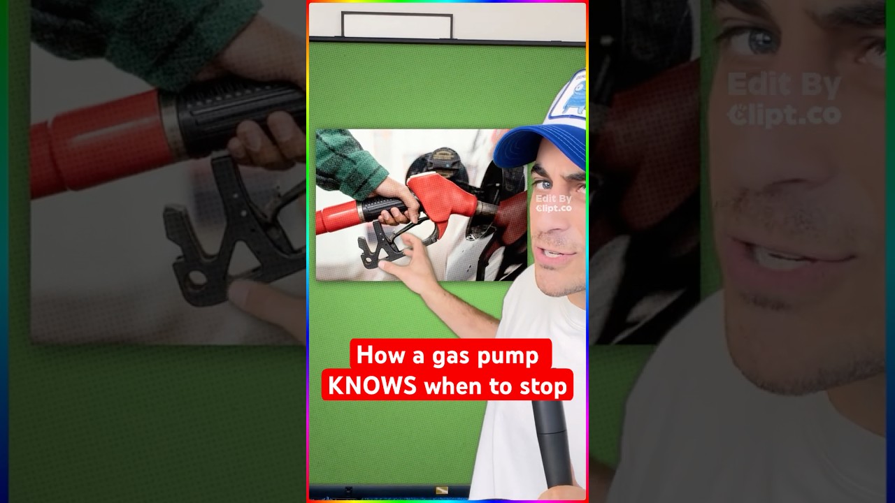 How a gas pump KNOWS when to stop..