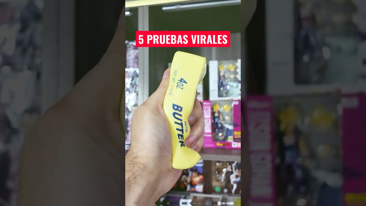 HICE 5 PRUEBAS VIRALES con el SQUISHY de la MANTECA