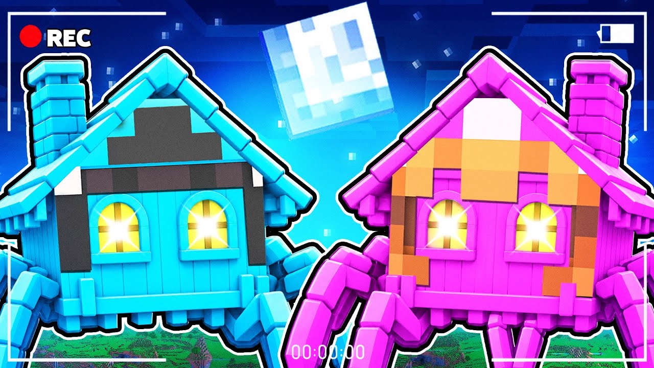 We Turned Into HOUSE HEAD in Minecraft!