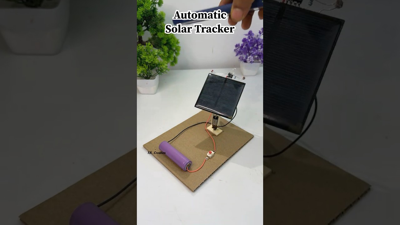 Simple solar tracker with TDA2822 ic #youtube #dcmotor #motor #diy #project #experiment