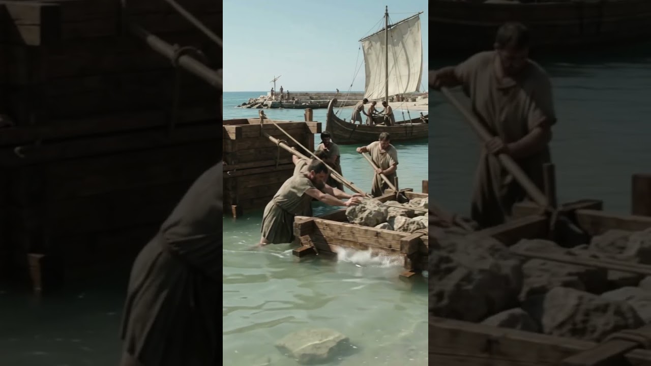 The Secret Behind Ancient Roman Concrete #historydocumentary #ancientengineering #ancienttechnology