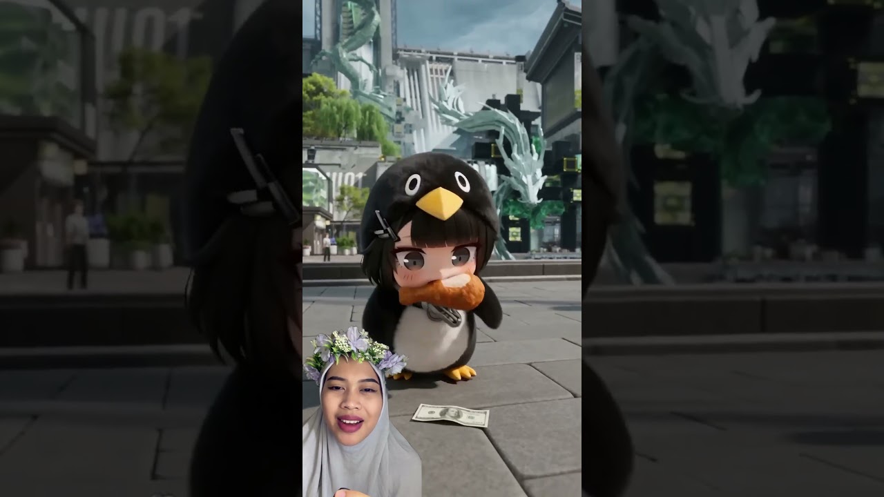 Gugu Gagaa dapat Uang Langsung buat Beli paha Ayam 😂 lastbluemop-w9y
