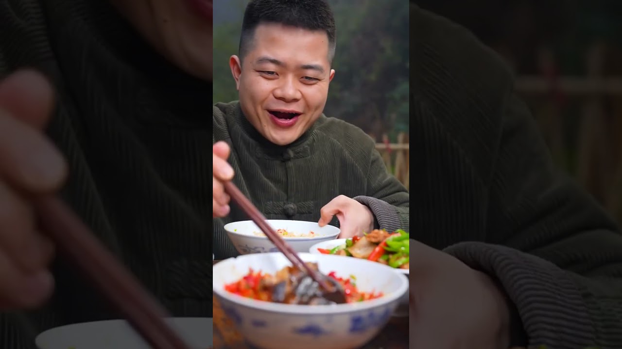 先吃不管後吃洗碗，吃飯要講究儀式感 #food #美食 #cooking #mukbang #foodie #funny #fun #comedy